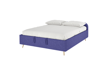 Кровать JAZZ L Blue Lama