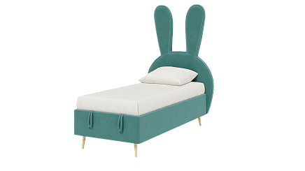 Кровать RABBIT Nordic Green